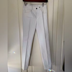 Helmut Lang ivory jeans